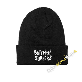 BUTTHOLE SURFERS - Logo White - zimná čiapka