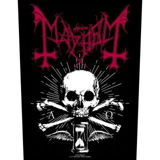 MAYHEM - Alpha Omega Daemon - chrbtová nášivka