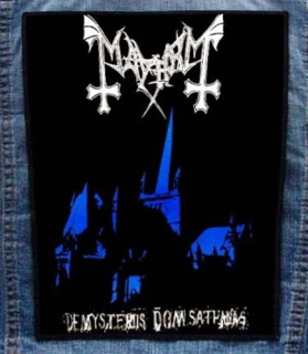 MAYHEM - De Mysteriis Dom Sathanas Motive 2 - chrbtová nášivka