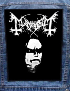 MAYHEM - Euronymous - chrbtová nášivka