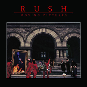 Fotonášivka RUSH - Moving Pictures