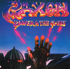 Fotonášivka SAXON - Power & The Glory