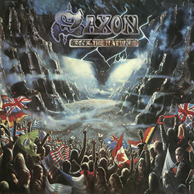 Fotonášivka SAXON - Rock The Nations