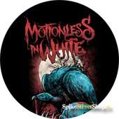 MOTIONLESS IN WHITE - Bird & Skull - odznak