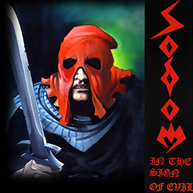 Fotonášivka SODOM - In the Sign of Evil