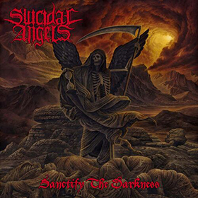 Fotonášivka SUICIDAL ANGELS - Sanctify the Darkness