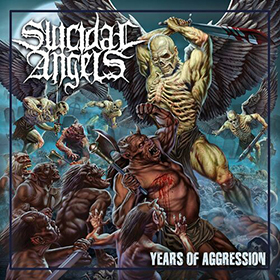 Fotonášivka SUICIDAL ANGELS - Years of Aggression