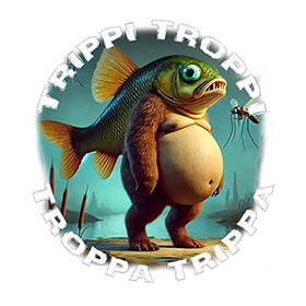 Fotonášivka TRIPPI TROPPI TROPPA TRIPPA - White Poster