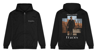 MICHAEL PATRICK KELLY - Traces - čierna detská mikina na zips