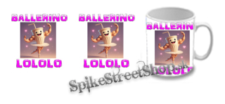 Hrnček BALLERINO LOLOLO na BIELE