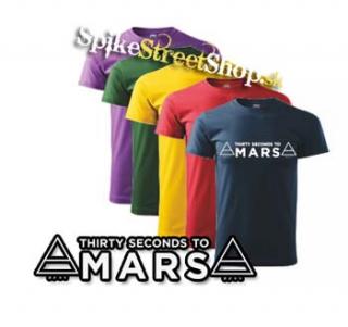 30 SECONDS TO MARS - farebné pánske tričko