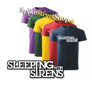 SLEEPING WITH SIRENS - farebné pánske tričko