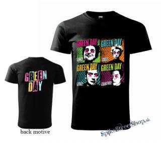GREEN DAY - Uno Dos Tre Quatro - čierne pánske tričko