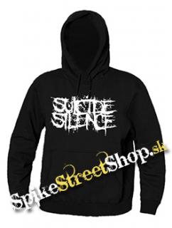 SUICIDE SILENCE - White Logo - čierna pánska mikina