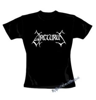 ARCTURUS - Logo - čierne dámske tričko