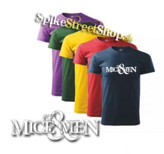 OF MICE & MEN - Logo - farebné pánske tričko