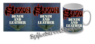 Hrnček SAXON - Denim And Leather