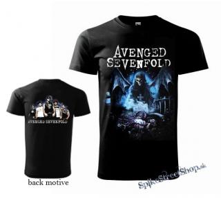 AVENGED SEVENFOLD - Recurring Nightmare - čierne pánske tričko