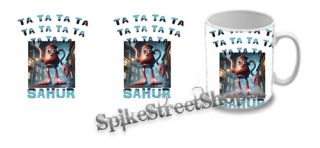Hrnček TA TA TA TA TA TA TA TA TA TA TA SAHUR na BIELE