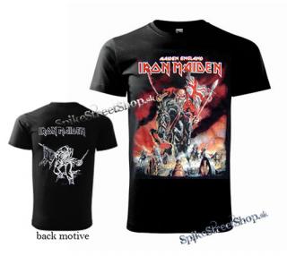 IRON MAIDEN - Maiden England - čierne pánske tričko