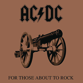 Fotonášivka ACDC - For Those About to Rock (We Salute You)