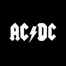 Fotonášivka ACDC - Logo White