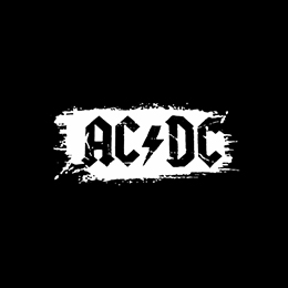 Fotonášivka ACDC - Patches White