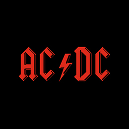 Fotonášivka ACDC - Red Logo Vintage