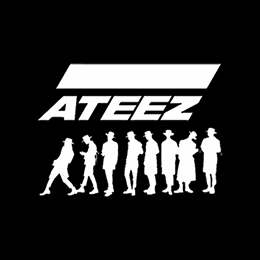 Fotonášivka ATEEZ - Logo & Silhouette