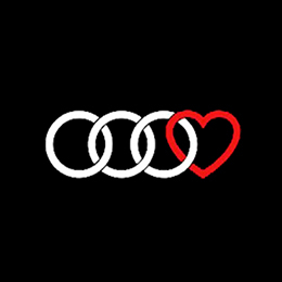 Fotonášivka AUDI - Love