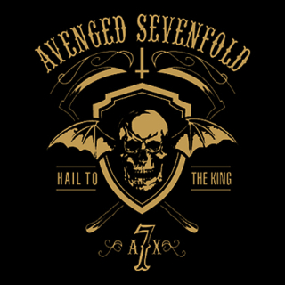 Fotonášivka AVENGED SEVENFOLD - Hail To The King Golden Patch