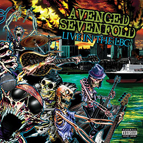 Fotonášivka AVENGED SEVENFOLD - Live in the LBC