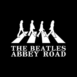 Fotonášivka BEATLES - Abbey Roads Silhouette