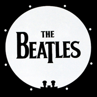 Fotonášivka BEATLES - Drum Logo