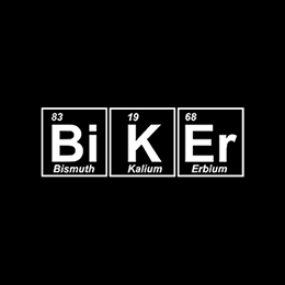 Fotonášivka BIKER - Tabuľka chemických prvkov