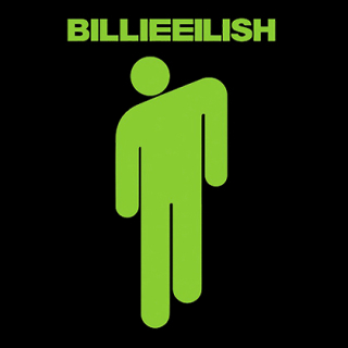 Fotonášivka BILLIE EILISH - Stickman Logo Green