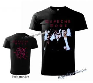 DEPECHE MODE - Band - čierne pánske tričko