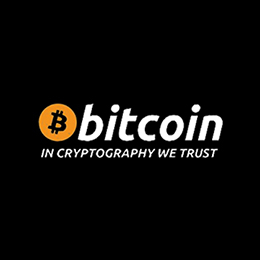 Fotonášivka BITCOIN - In Cryptography We Trust