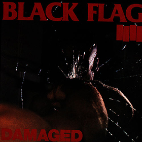 Fotonášivka BLACK FLAG - Damaged