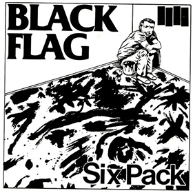 Fotonášivka BLACK FLAG - Six Pack