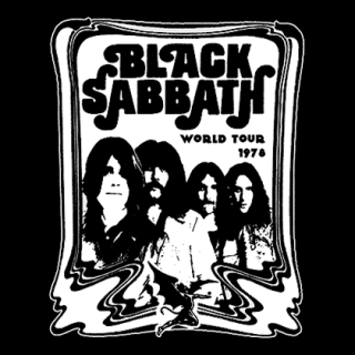 Fotonášivka BLACK SABBATH - World Tour 78