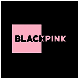 Fotonášivka BLACKPINK - Pink Square Crest