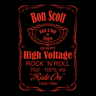 Fotonášivka BON SCOTT
