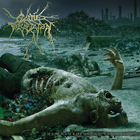 Fotonášivka CATTLE DECAPITATION - The Anthropocene Extinction