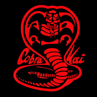 Fotonášivka COBRA KAI - Red Cobra Logo