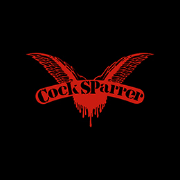 Fotonášivka COCK SPARRER - Red Logo