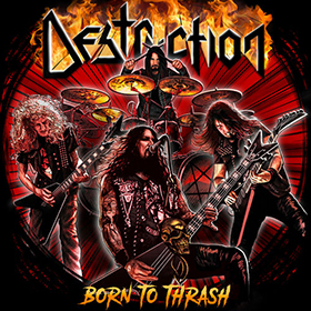 Fotonášivka DESTRUCTION - Born to Thrash