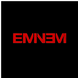 Fotonášivka EMINEM - Red Logo