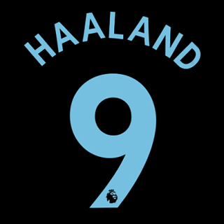 Fotonášivka ERLING HAALAND - 9 BLUE