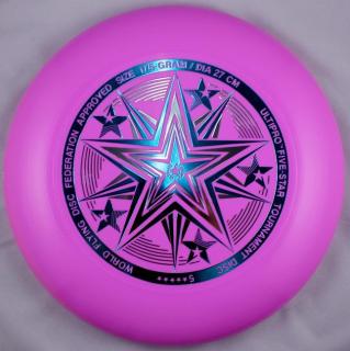 Disk FRISBEE - UltiPro-FiveStar Pink